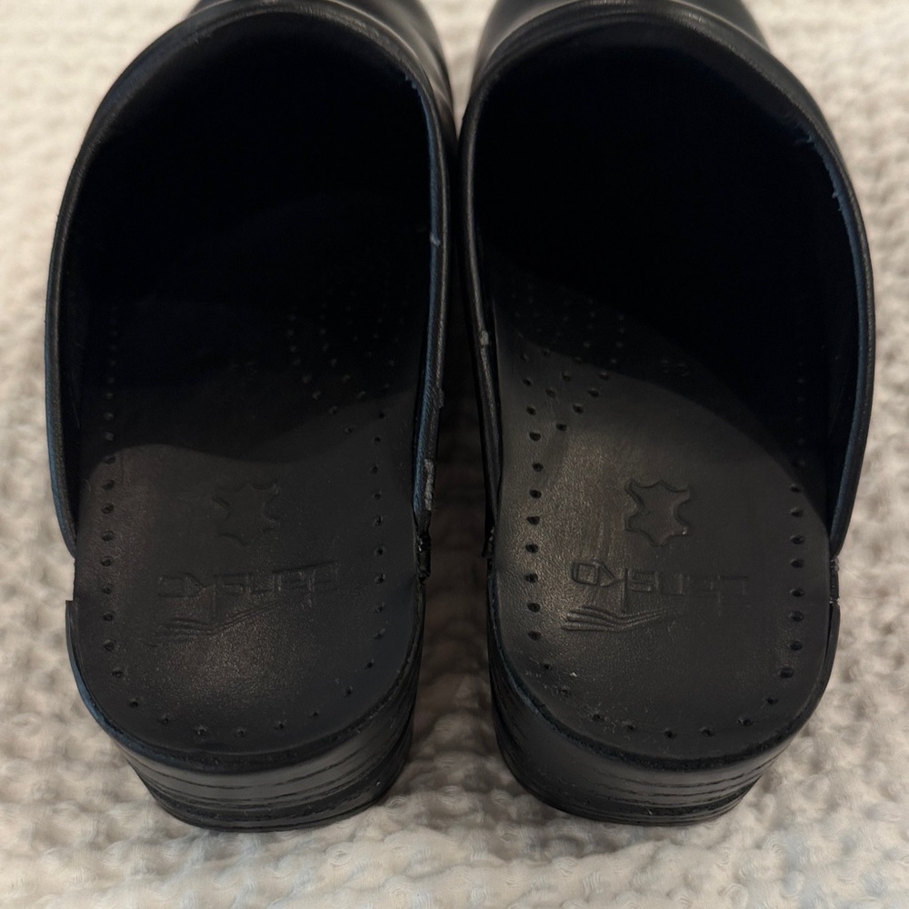 Dansko Black Mules